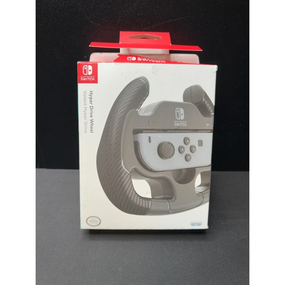 PDP Hyper Drive Wheel Nintendo Switch Joy-Con Racing Steering Wheel 500-047